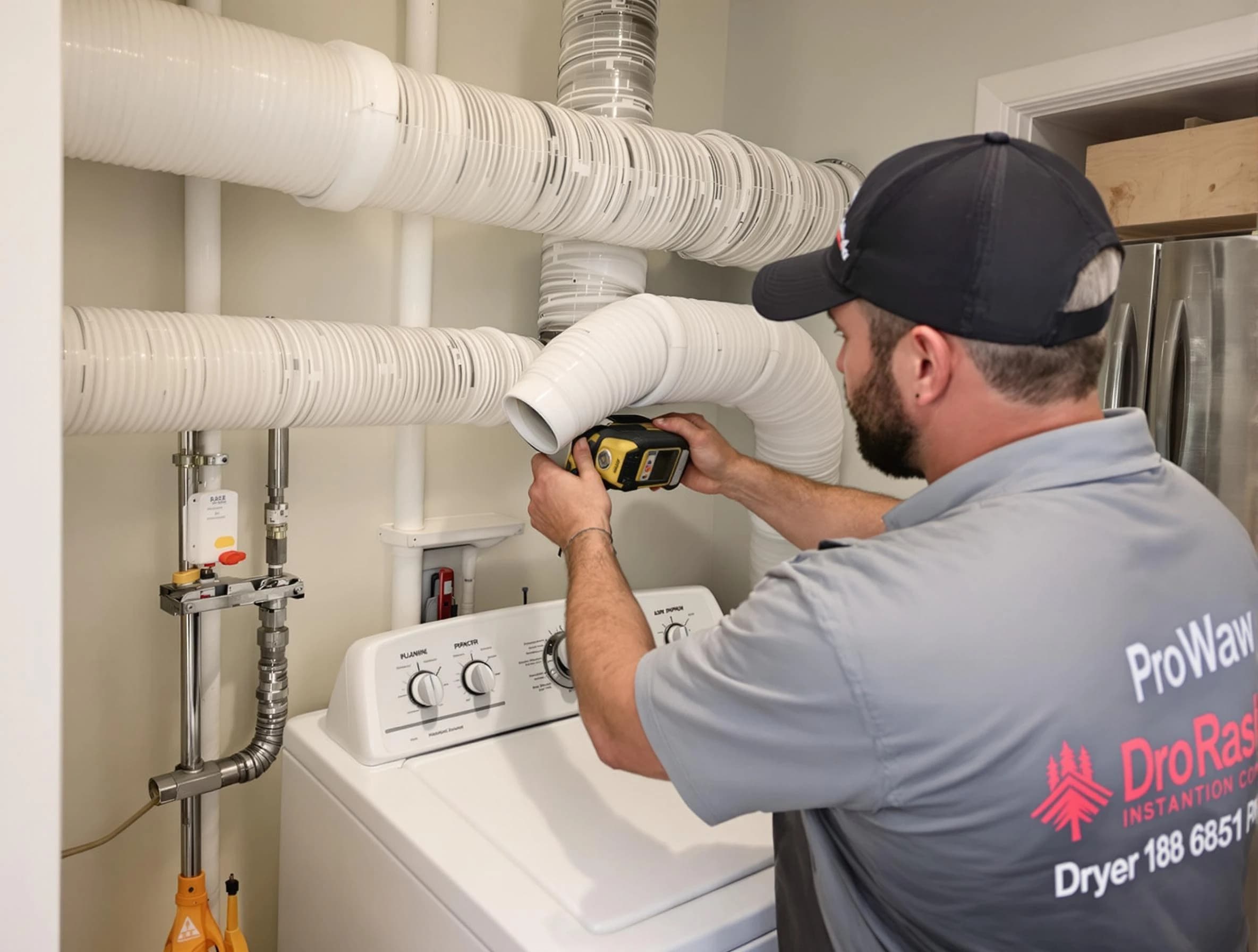 Professional dryer vent hose installation by Odenville Dryer Vent Cleaning in Odenville
