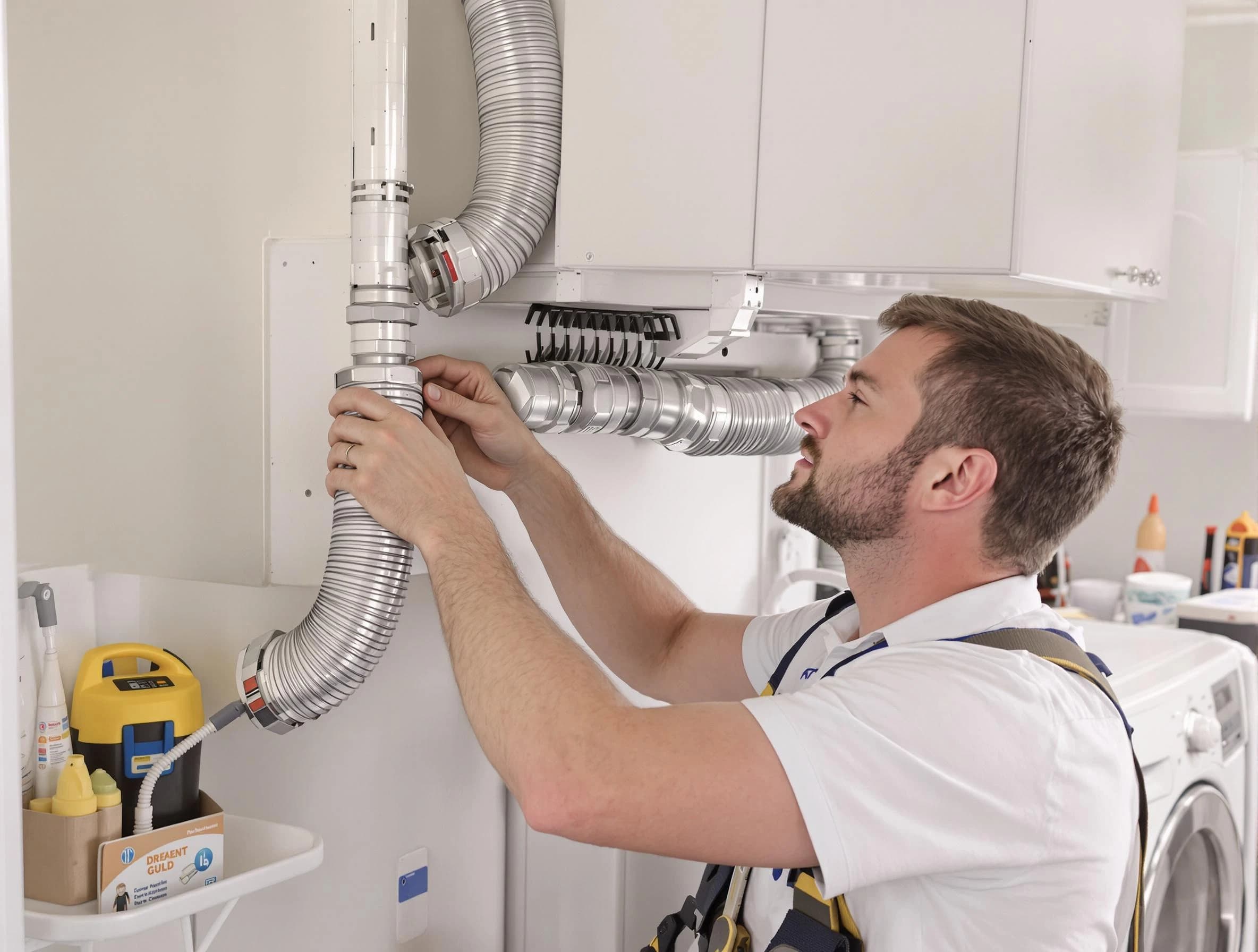 Professional dryer vent repair and installation by Odenville Dryer Vent Cleaning in Odenville