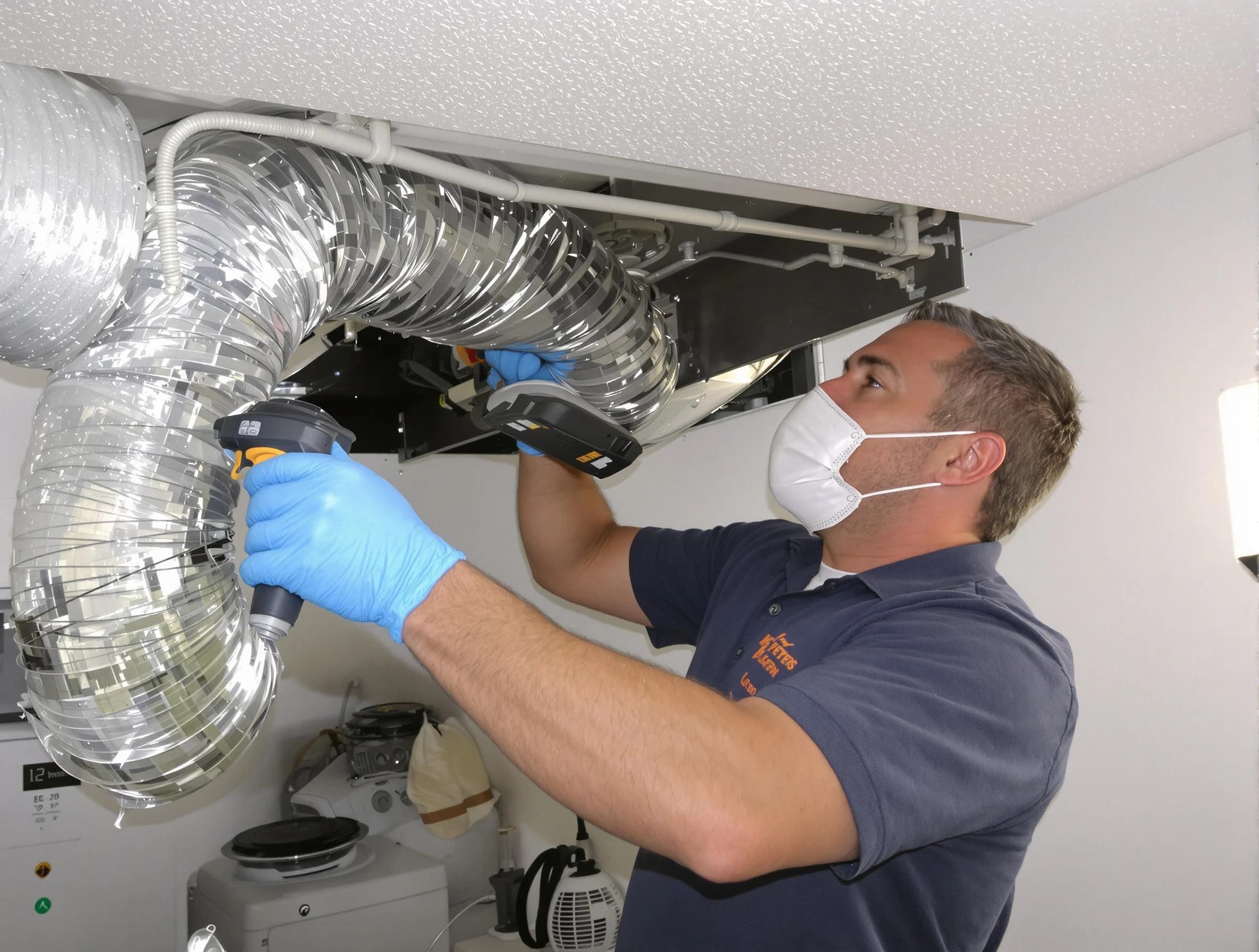 Odenville Dryer Vent Cleaning professional performing thorough residential dryer vent cleaning in Odenville